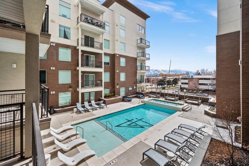 شقة Luxurious Retreat In Slc سالت ليك سيتي المظهر الخارجي الصورة