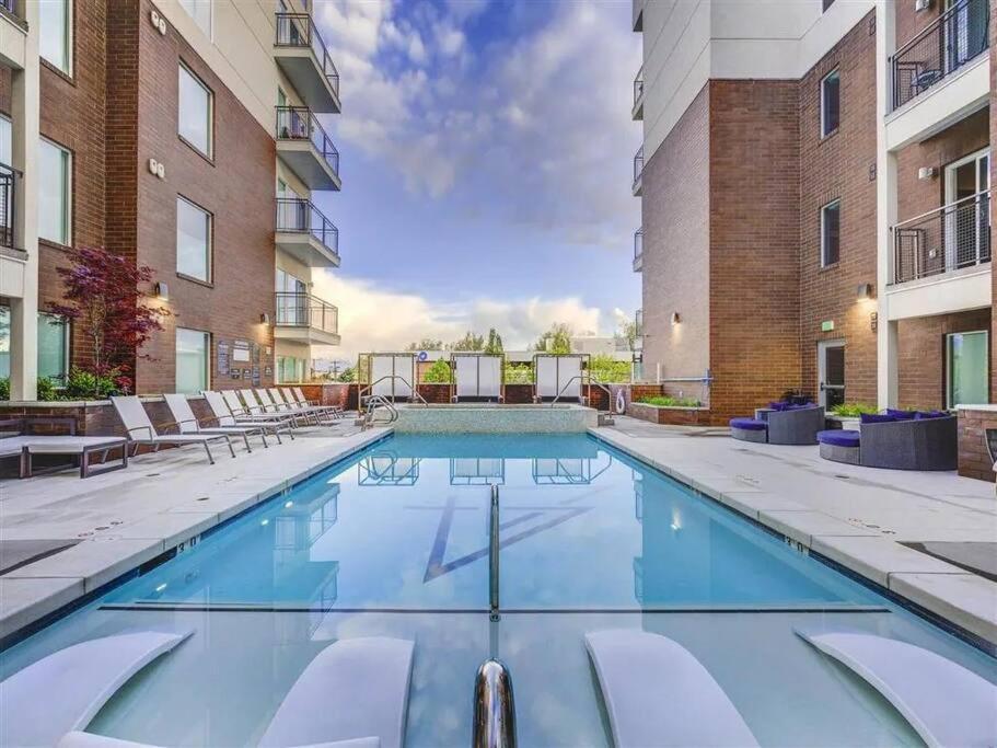 شقة Luxurious Retreat In Slc سالت ليك سيتي المظهر الخارجي الصورة